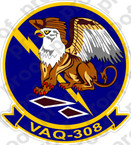 STICKER USN VAQ 308 GRIFFINS