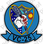 STICKER USN VC 25 COMPOSITE SQUADRON