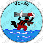 STICKER USN VC 13 FOOLS IN GODS OCEAN