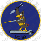 STICKER USN VC 99 COMPOSITE SQUADRON