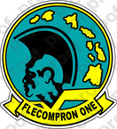 STICKER USN VC   1 Blue Alii