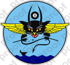 STICKER USN VF 8 HELLCATS
