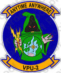 STICKER USN VPU 2 WIZARDS