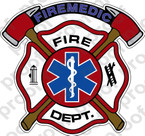 STICKER FIREMEDIC