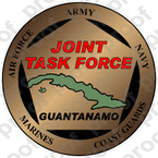 STICKER MILITARY JTF GUANTANAMO