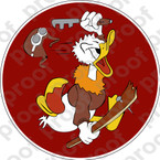 STICKER USAF 309TH FIGHTER SQUADRON A