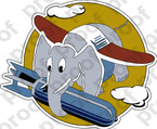 STICKER USAAF 728TH BOMBARDMENT SQUADRON