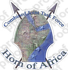 STICKER USMC CJTF HORN OF AFRICA 2ND MARDIV