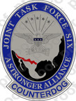 STICKER MILITARY JOINT TASK FORCE SIX