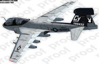 STICKER USMC VMAQ 2 PROWLER   ooo  USMC LISC NUMBER 20187
