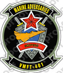 STICKER USMC VMFT 401 SNIPERS   ooo  USMC LISC NUMBER 20187
