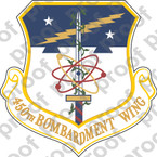 STICKER USAF 450th Bombardment Wing