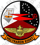 STICKER USN HT  8 EIGHTBALLERS