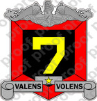STICKER USN Commander Submarine Squadron 7 COMSUBRON Seven