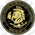 STICKER USN CSTSC Mare Island