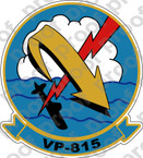 STICKER USN VP 815 PATROL SQUADRON