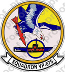 STICKER USN VP 875 PATROL SQUADRON