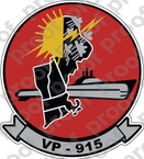 STICKER USN VP 915 PATROL SQUADRON
