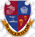 STICKER USMC UNIT   1ST ANGLICO   ooo   LISC#20187