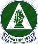 STICKER USN VP 703 FIGHTING