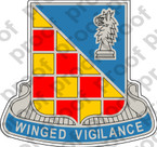 STICKER U.S. Army 3rd Military Intelligence Battalion DUI