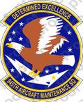 STICKER USAF 945TH AIRCRAFT MAINTENANCE SQ
