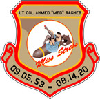 STICKER TRIBUTE LT COL RAGHEB
