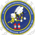 STICKER USN NMCB 11