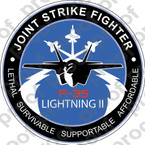 STICKER USAF VET F 35 JOINT STRIKE FIGHTER B