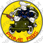 STICKER USAF PRIME RIBS