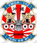 STICKER USMC VMGR 152 SUMOS B