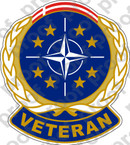 STICKER MILITARY UN PEACE KEEPER