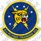 STICKER USAF 5TH FLYING TRAINING SQUADRON