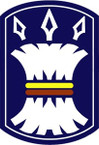 STICKERS US ARMY UNIT 157TH INFANTRY BRIGADE