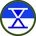 STICKERS US ARMY UNIT 10TH CORPS SHIELD