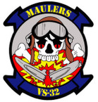 STICKER USN VS 32 AIR ANTI-SUB SQUADRON