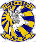 STICKER USN VRC  30 SUPPORT SQUADRON