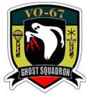 STICKER USN VO 67 SQUADRON