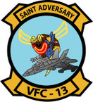STICKER USN VFC 13 FIGHTER SQUADRON SAINT