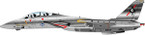 STICKER USN VF 41 F14 TOMCAT