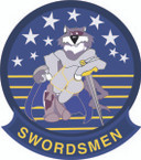 STICKER USN VF 32 FIGHTER SQUADRON SWORDSMEN