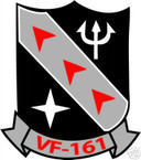 STICKER USN VF 161 FIGHTER SQUADRON