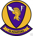 STICKER USN VF  62 FIGHTER SQUADRON GLADIATORS