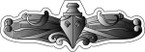 STICKER USN VET US NAVY ESWS BADGE