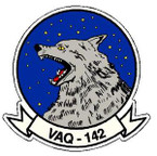 STICKER USN VAQ 142 ATTACK SQUADRON