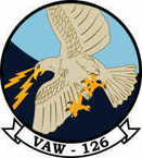 STICKER USN US NAVY VAW 126