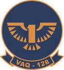 STICKER USN VAQ 128 FIGHTING PHOENIX A