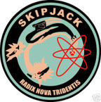 STICKER USN US NAVY SSN 585 SKIPJACK SUBMARINEVET