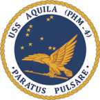 STICKER USN US NAVY PHM 44 USS AQUILA