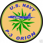 STICKER USN US NAVY P-3 ORION ANTI SUBMARINE WARFARE